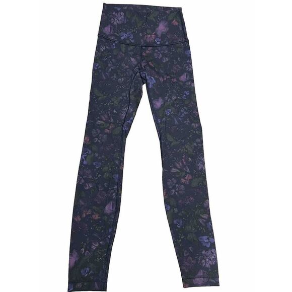 Lululemon Wunder Under Hi-Rise Tight 28"  Multi size 4 W5AOZS A676 - Picture 2 of 5